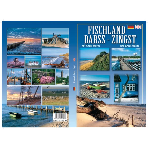 Fischland-Darß-Zingst Broschüre Prospekt Reiseführer deutsch-englisch mit Graal Müritz