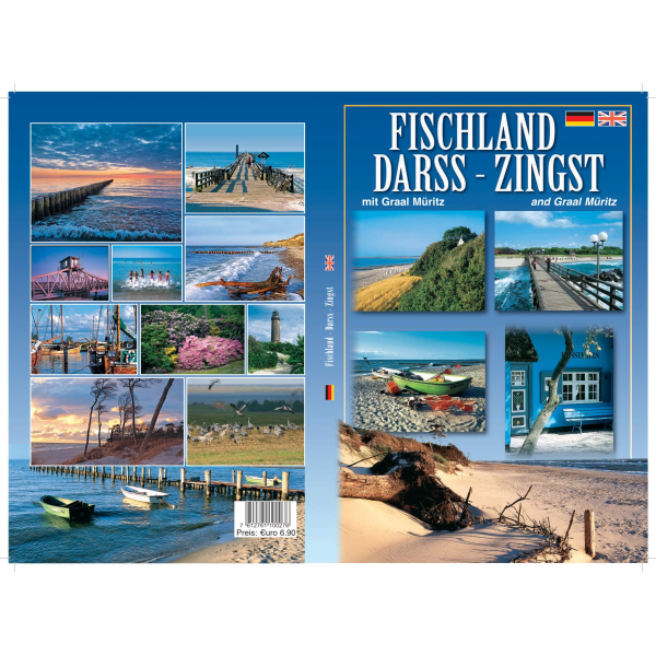 Fischland-Darß-Zingst Broschüre Prospekt Reiseführer deutsch-englisch mit Graal Müritz