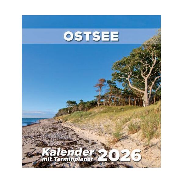 SALE Ostsee Wandkalender 2026 mit Terminplaner groß 31x34cm