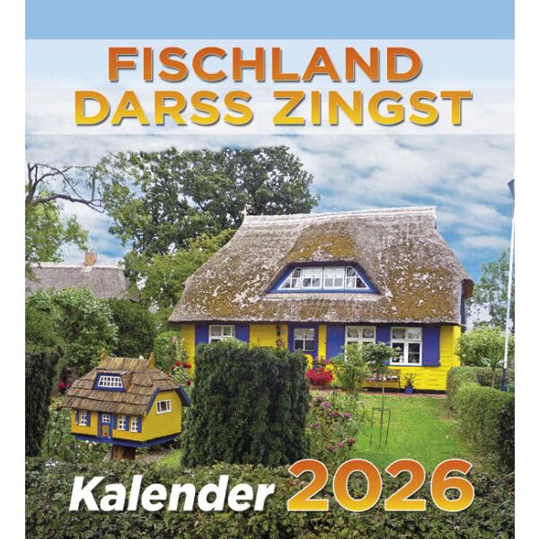 SALE Fischland-Darß-Zingst Tischkalender 2026 mit schönen Fotomotiven