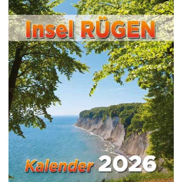 SALE Insel Rügen Tischkalender 2026 mit Terminplaner Ostseeinsel