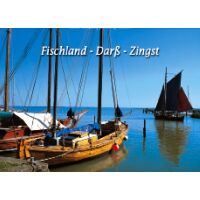 Fischland-Darß-Zingst Magnet Foto Boote Meer