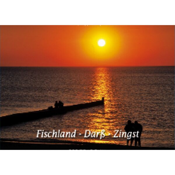 Fischland-Darß-Zingst Magnet Foto Abendstimmung Meer