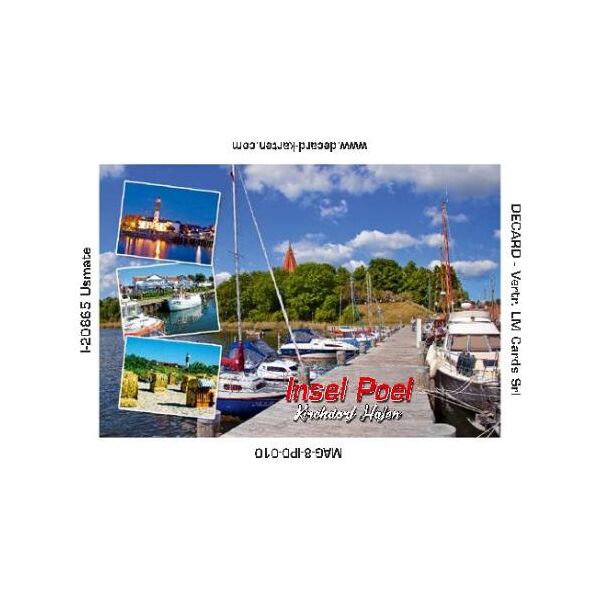 Insel Poel Magnet Foto Kirchdorf Hafen Ostseebad