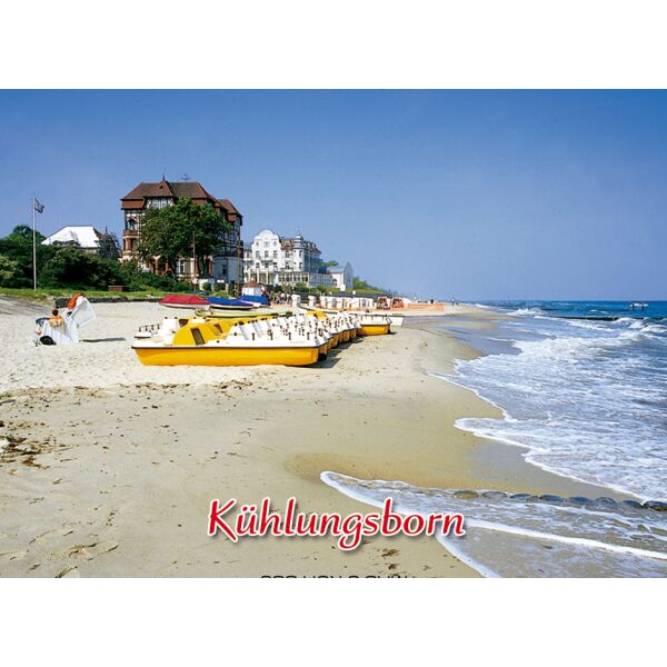Kühlungsborn Magnet Foto Strandmotiv Ostseebad