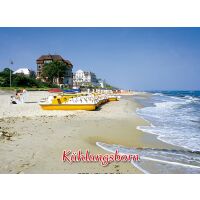 Kühlungsborn Magnet Foto Strandmotiv Ostseebad
