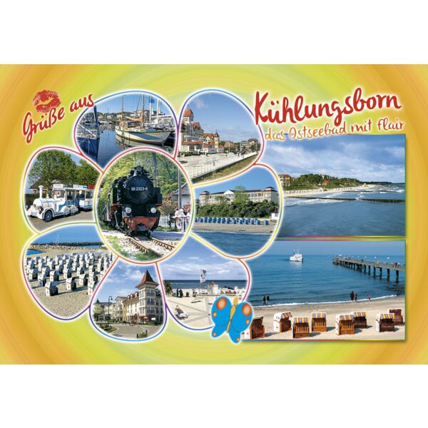 Kühlungsborn Magnet Foto Kleeblatt Fotos Ostseebad mit Flair Grüße aus