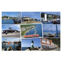 Sassnitz Magnet 9 Fotomotive Insel Rügen Hafenstadt