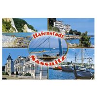 Sassnitz Magnet 5 Fotomotive Insel Rügen Hafenstadt