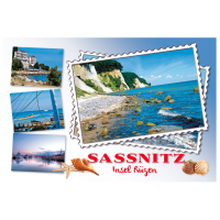 Sassnitz Magnet 4 Bilder Insel Rügen Hafenstadt