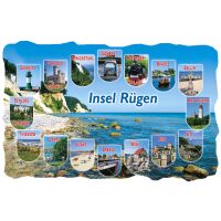 Insel Rügen Magnet 16 Ferienorte Fotomotive Ostseeinsel