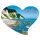 Insel Rügen Magnet Herzform Steilküstenansicht Ostseeinsel