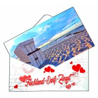 Fischland-Darß-Zingst Magnet Briefform herzen...