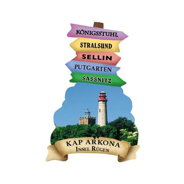 Insel Rügen Kap Arkona Magnet Wegweiser Ostseeinsel