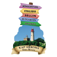 Insel Rügen Kap Arkona Magnet Wegweiser Ostseeinsel