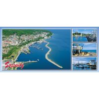 Sassnitz Magnet XL lang Luftaufnahme 3 Fotos Insel...