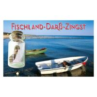 Fischland-Darß-Zingst Magnet mit kleiner Flasche...