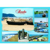 Baabe auf Rügen Tischset Unterlage 44x32cm Diverse...