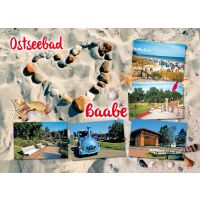 Baabe auf Rügen Tischset Unterlage 44x32cm 12 Fotos