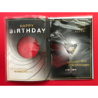 Geburtstag GreatCard Soundkarte A4 - James Bond Skyfall...