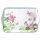 Serviertablett Tray Melamine 13x21 cm Amelia weiß Schmetterlinge