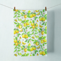 Geschirrtuch Küchenhandtuch 50x70cm frische Zitronen...