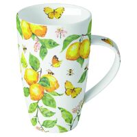 Becher 0,6L Ø 9cm Höhe 15 cm frische Zitronen...