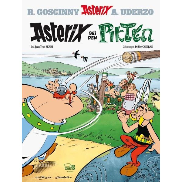 Asterix - Band 35 - Asterix bei den Pikten - R. Goscinny & A. Uderzo - Zeichnungen Didier Conrad und Texter Jean-Yves Ferri