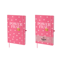 Notizbuch A5 Kussmund Powerfrau La Vida Notizbuch...