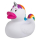 Einhorn Quietscheente Badeente ca. 8 cm gross