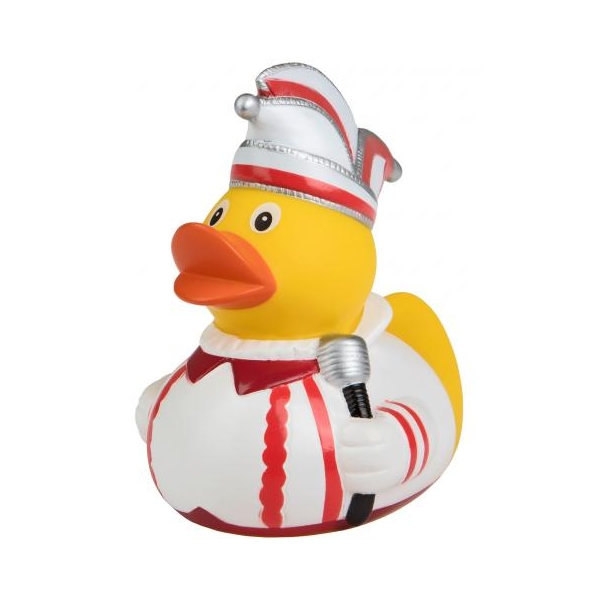 Karnevalsprinz Fasching Quietscheente Badeente ca. 8 cm gross