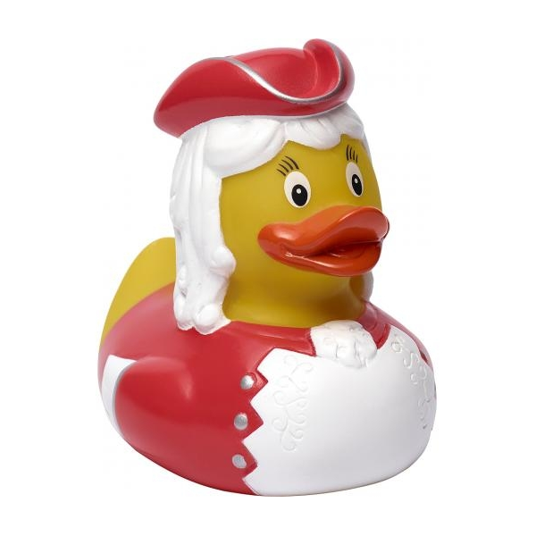 Funkemariechen rot Fasching Karneval Quietscheente Badeente ca. 8 cm gross