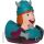 Wickie der Wikinger Quietscheente Badeente  ca. 8 cm gross