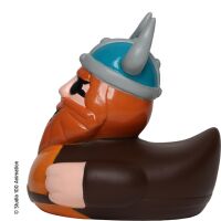 Halvar Vater Wickie der Wikinger Quietscheente Badeente  ca. 8 cm gross