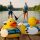 Wassersport-Ente Quietscheente Badeente SUP Surfer ca. 8 cm gross Standup-Paddeling