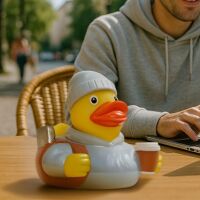 Macher Start-Up Gründer Quietscheente Badeente...