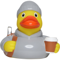 Macher Start-Up Gründer Quietscheente Badeente Berufsente ca. 8 cm gross