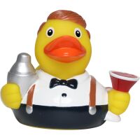 Barkeeper Barman Quietscheente Berufsente Badeente ca. 8 cm gross Cocktailmixer