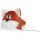 Fuchs Schmoozies Tabletreiniger Displayreiniger Minifeet kleines Stofftier