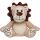 Löwe Luca Stofftier Schmusetier Minifeet Kuscheln mit Qualität 13x27x21cm