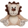 Löwe Luca Stofftier Schmusetier Minifeet Kuscheln mit Qualität 13x27x21cm
