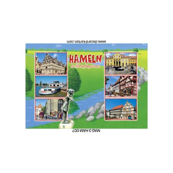 Hameln Kühlschrankmagnete 8 Motive die Rattenfängerstadt
