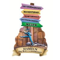 Ausverkauft => neu ABS-WEG Hameln Wegweiser Magnete