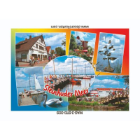 Steinhuder Meer Kühlschrankmagnete Hafen 6 Motive