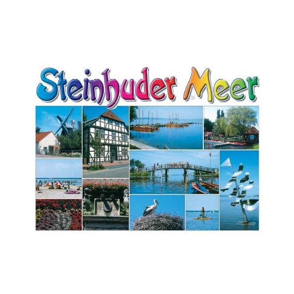 Steinhuder Meer Profilkarten gestanzte Postkarte Ansichtskarte 11 Motive