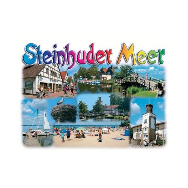 Steinhuder Meer Profilkarten gestanzte Postkarte Ansichtskarte Sehenswürdigkeiten