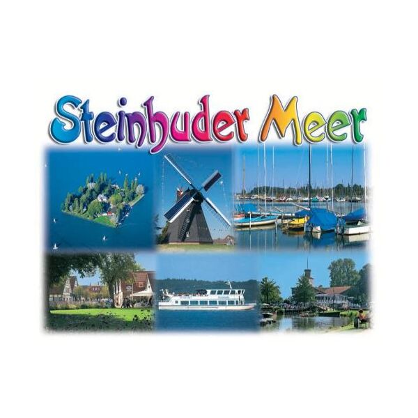 Steinhuder Meer Profilkarten Hafen 6 Motive