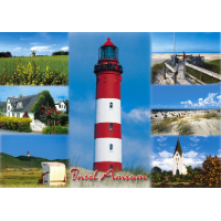 Nordseeinsel Amrum Postkarte Ansichtskarte Strand und...