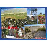 Insel Amrum Postkarte Ansichtskarte Grüße aus...