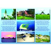 Nordseeinsel Amrum Postkarte Ansichtskarte Meine Heimat